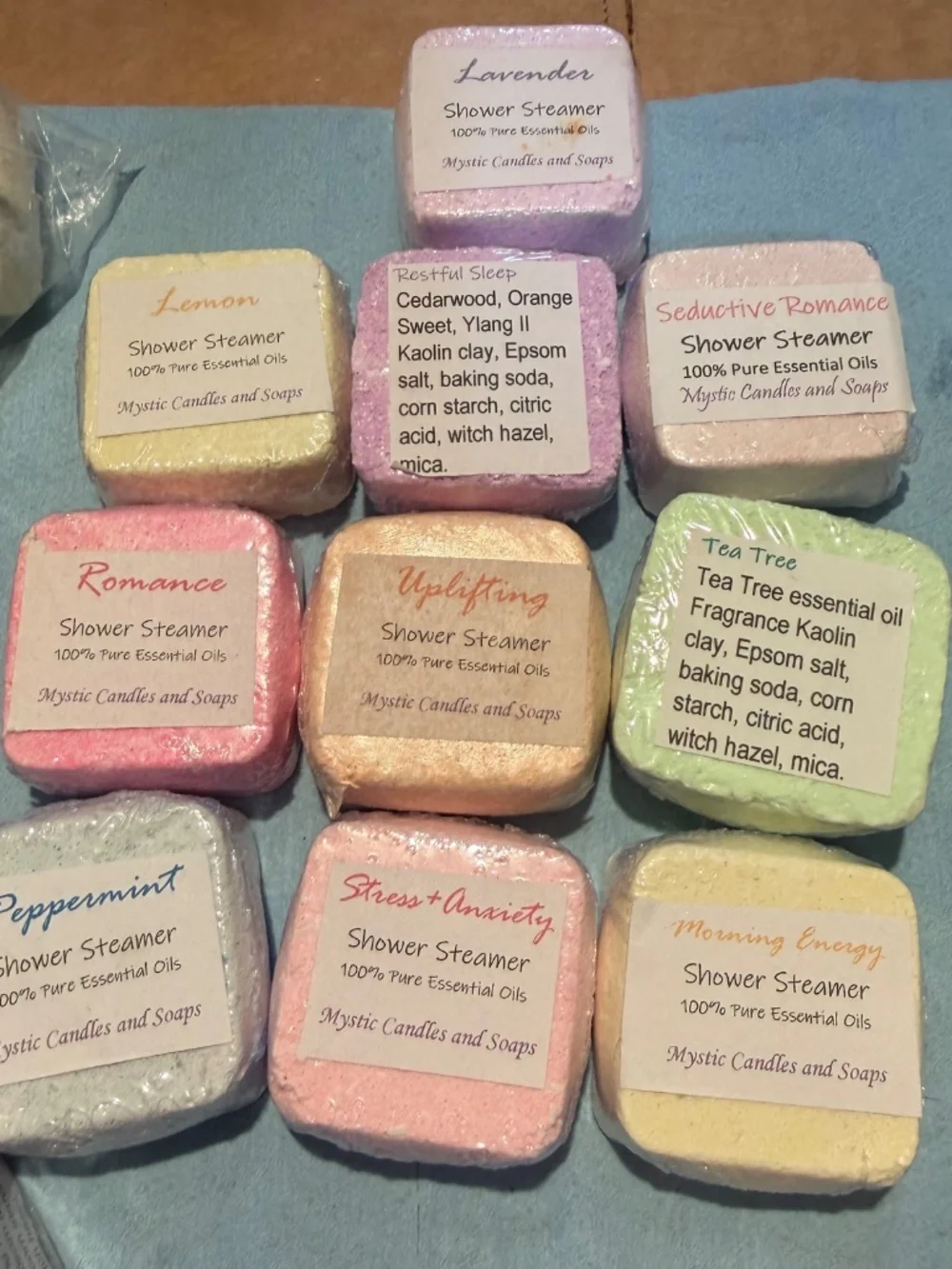 Handcrafted Shower Steamers in Assorted Scents